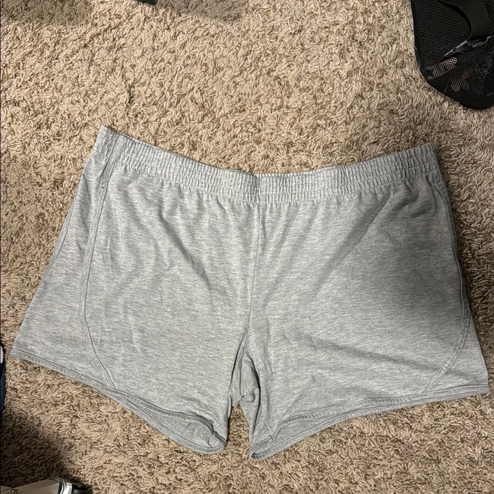 Danskin Now Gray Athletic Shorts with Relaxed Fit